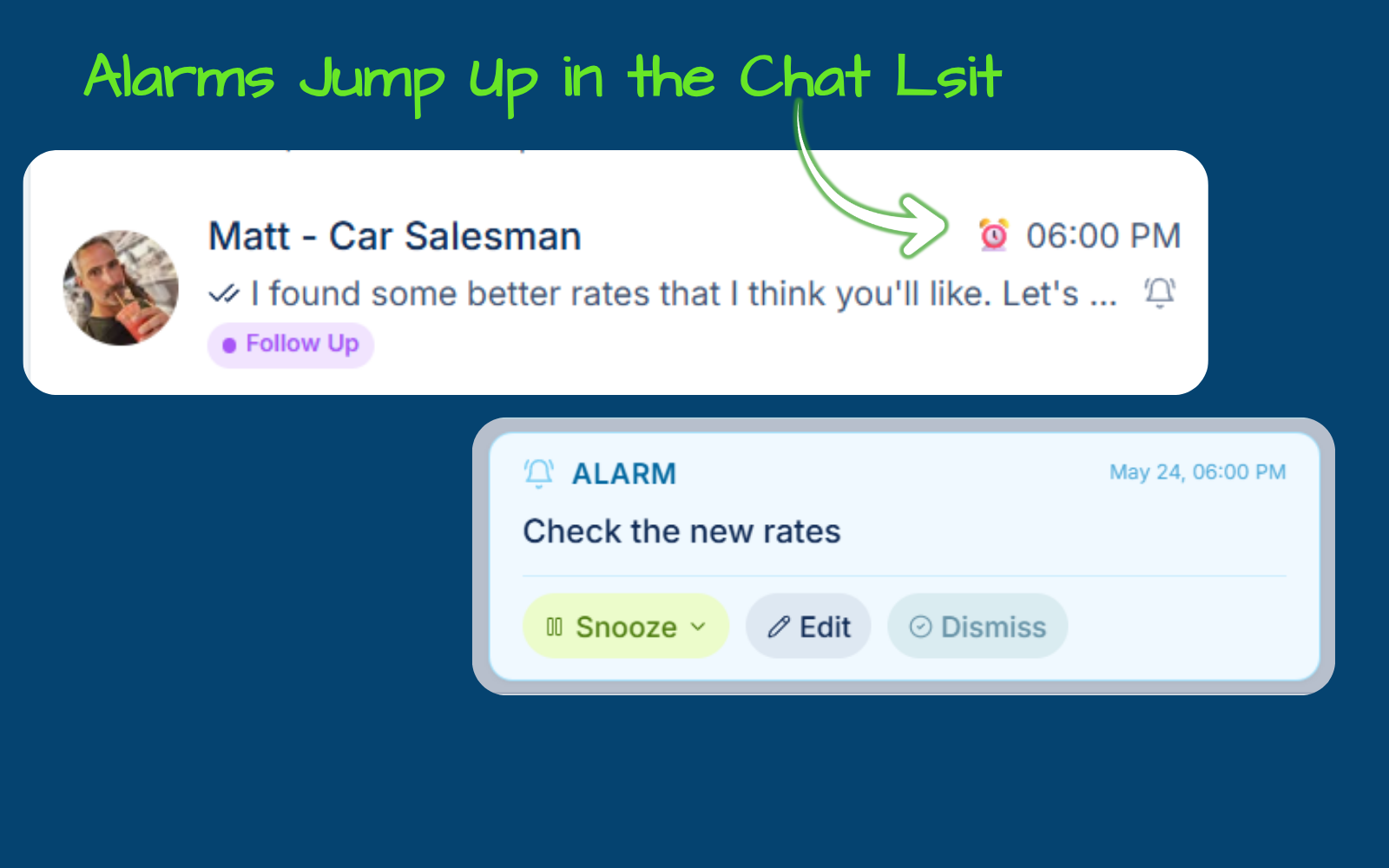 Alarms